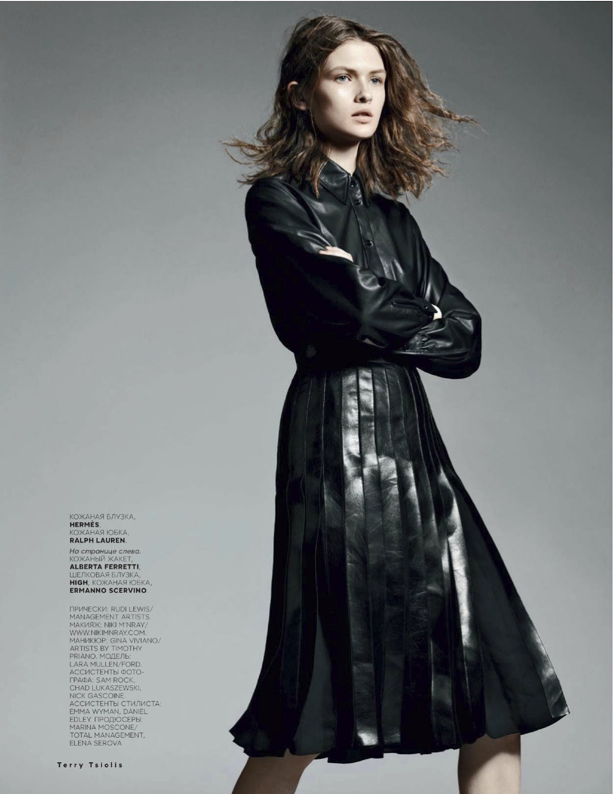 lara mullen by terry tsiolis for vogue russia september 2012 | visual ...