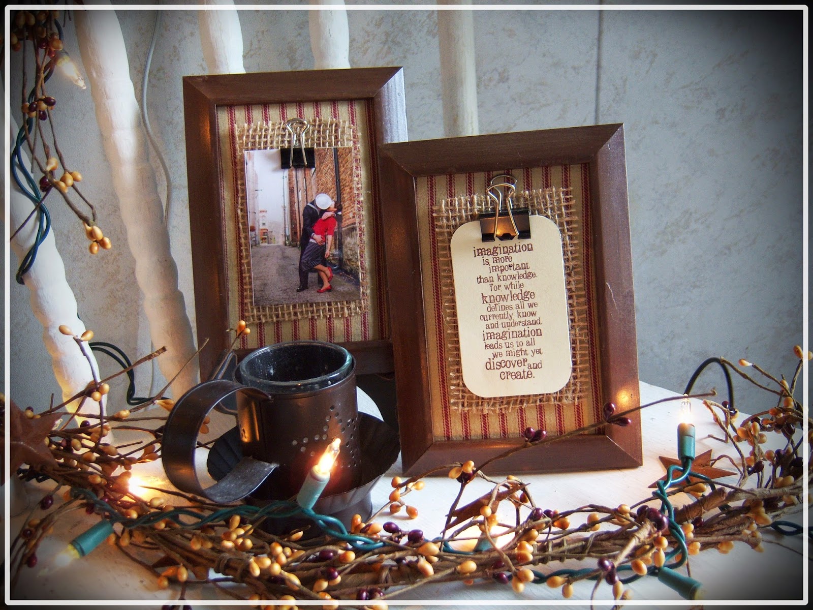 Shoregirl's Creations Primitive Picture Frames