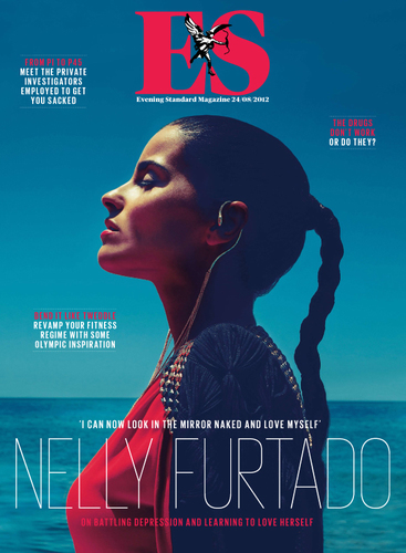 Nelly Furtado News: ES Magazine Cover