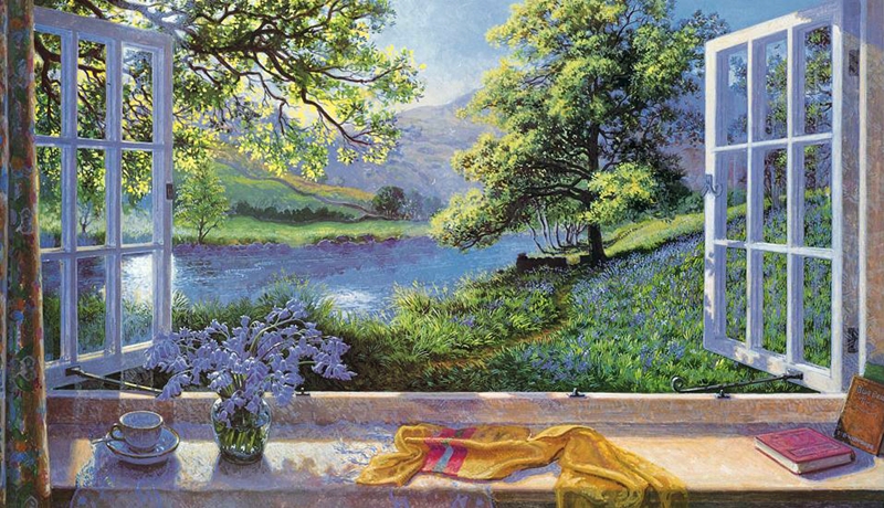 Stephen Darbishire 1940 | British Interiors and Landscape painter Stephen Darbishire 1940 | British Interiors and Landscape painter