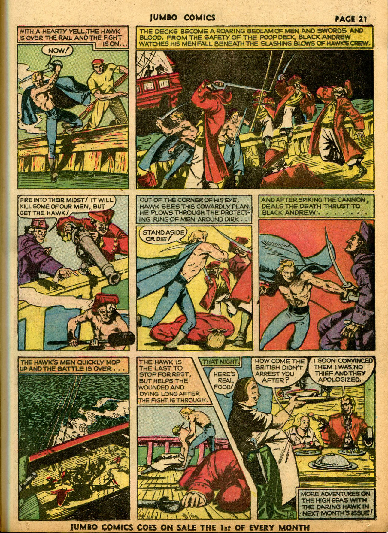 Read online Jumbo Comics comic -  Issue #21 - 23