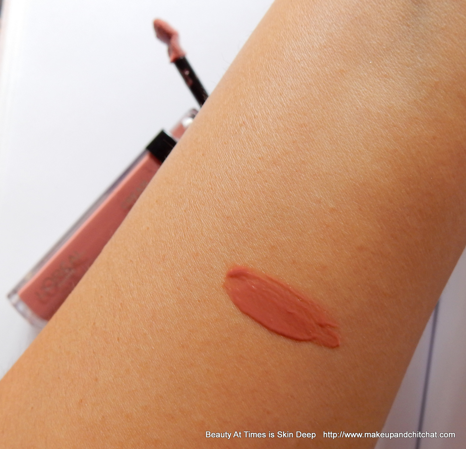 Beauty At Times is Skin Deep L'Oréal Paris Mega Gloss Cream 110 I Got