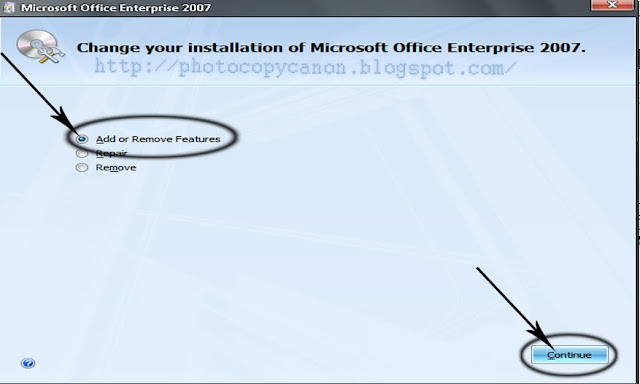 Cara Registrasi Scaner Fotocopy Canon IR ke MS Office 2