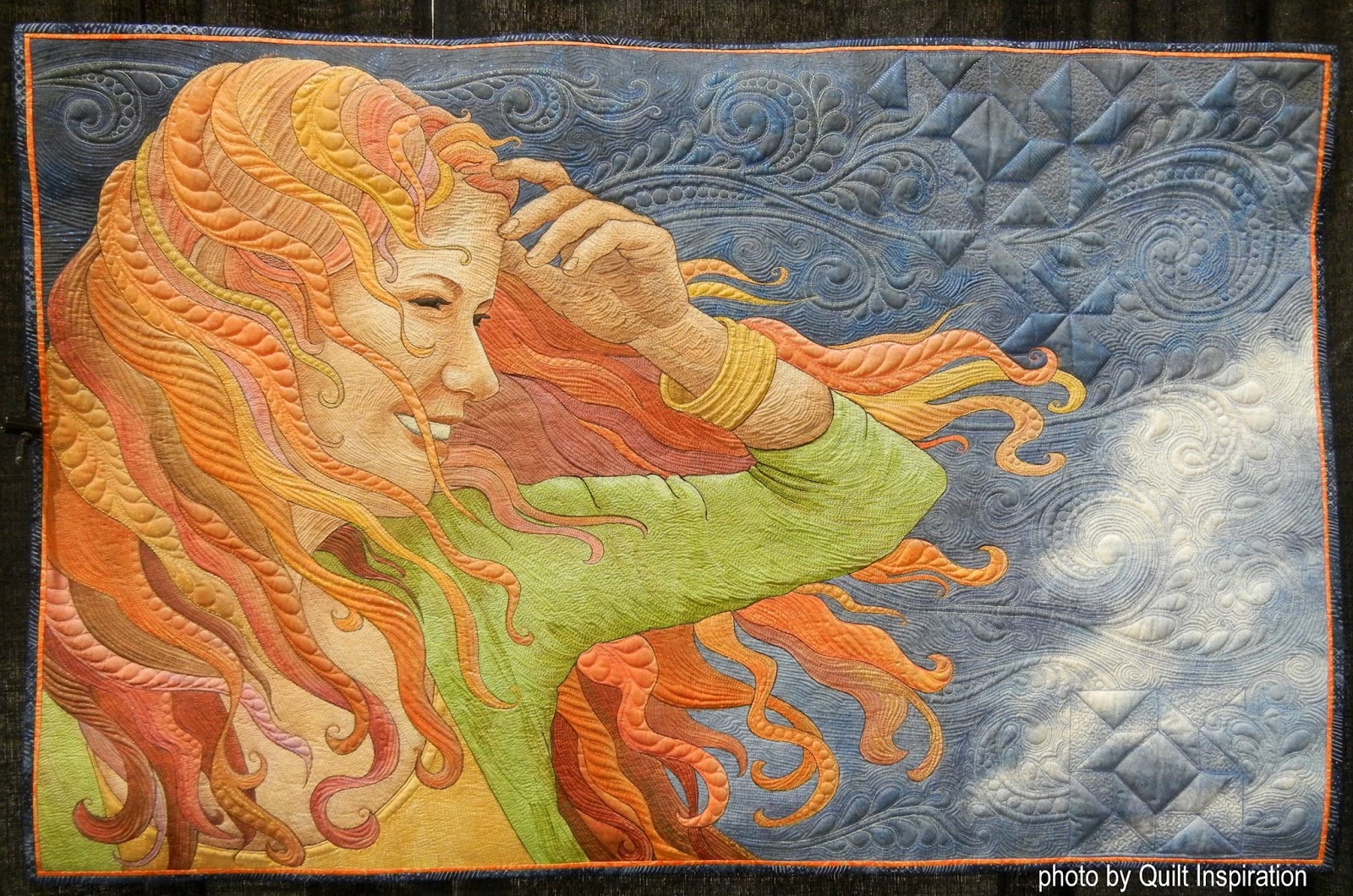 Quilt Inspiration People and Portraits Art quilt exhibit