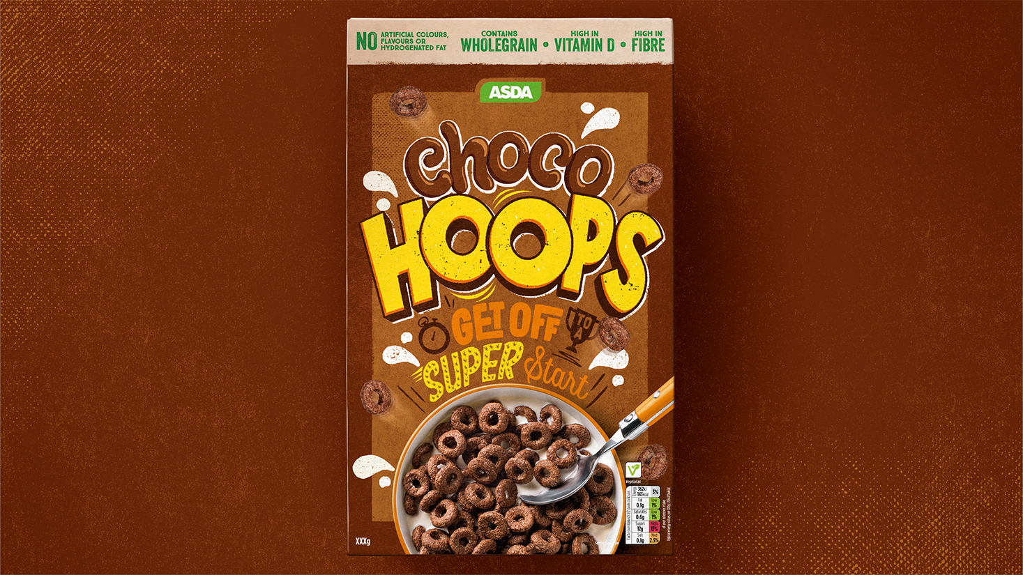Asda Cereals Redesign Packaging Of The World