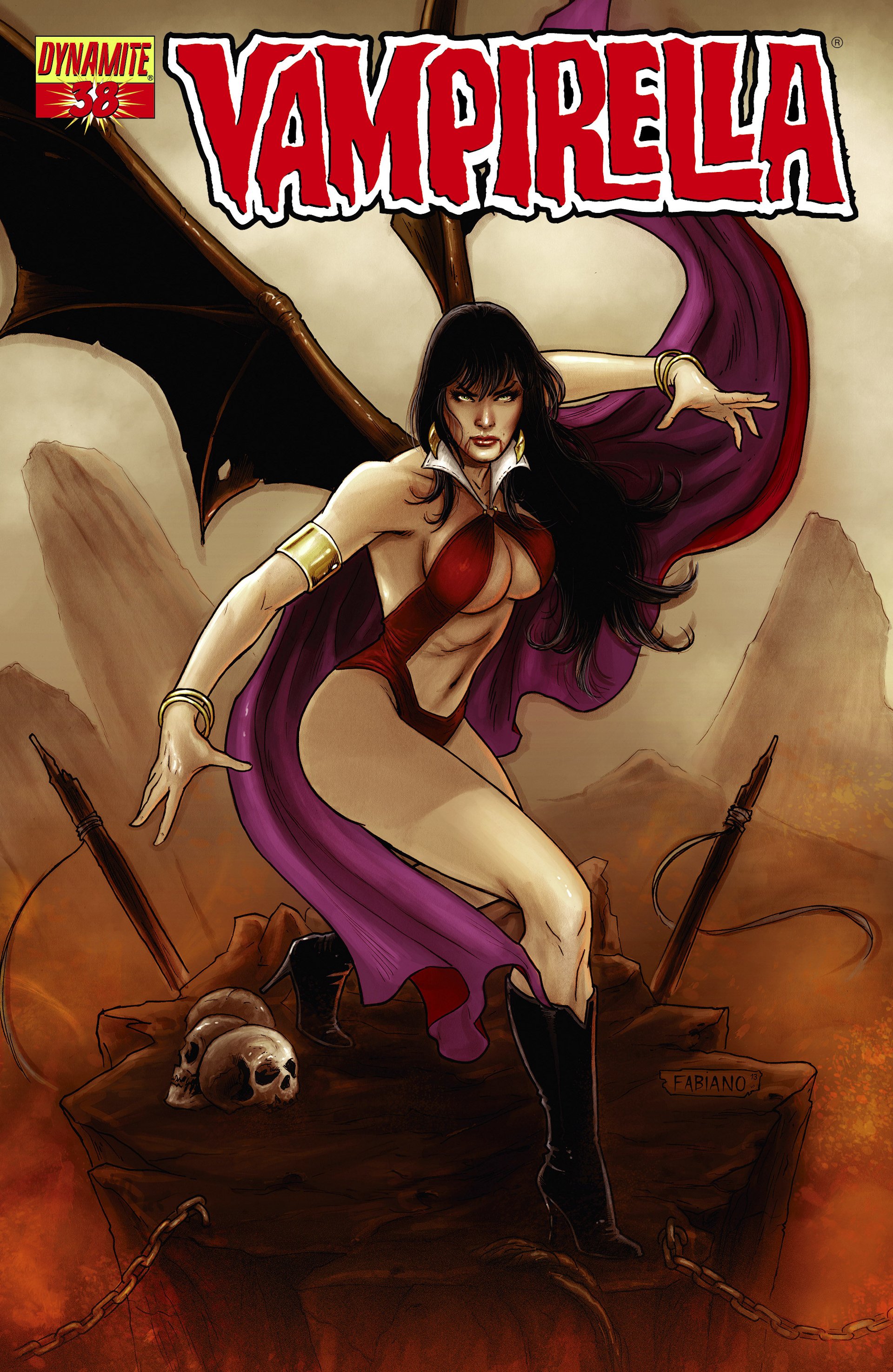 Read online Vampirella (2010) comic -  Issue #38 - 1