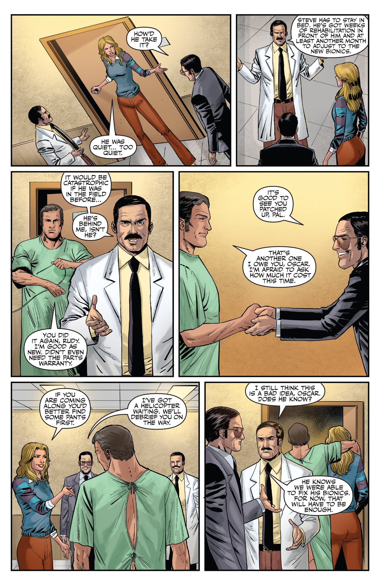 Read online The Six Million Dollar Man: Season Six comic -  Issue # _TPB - 132