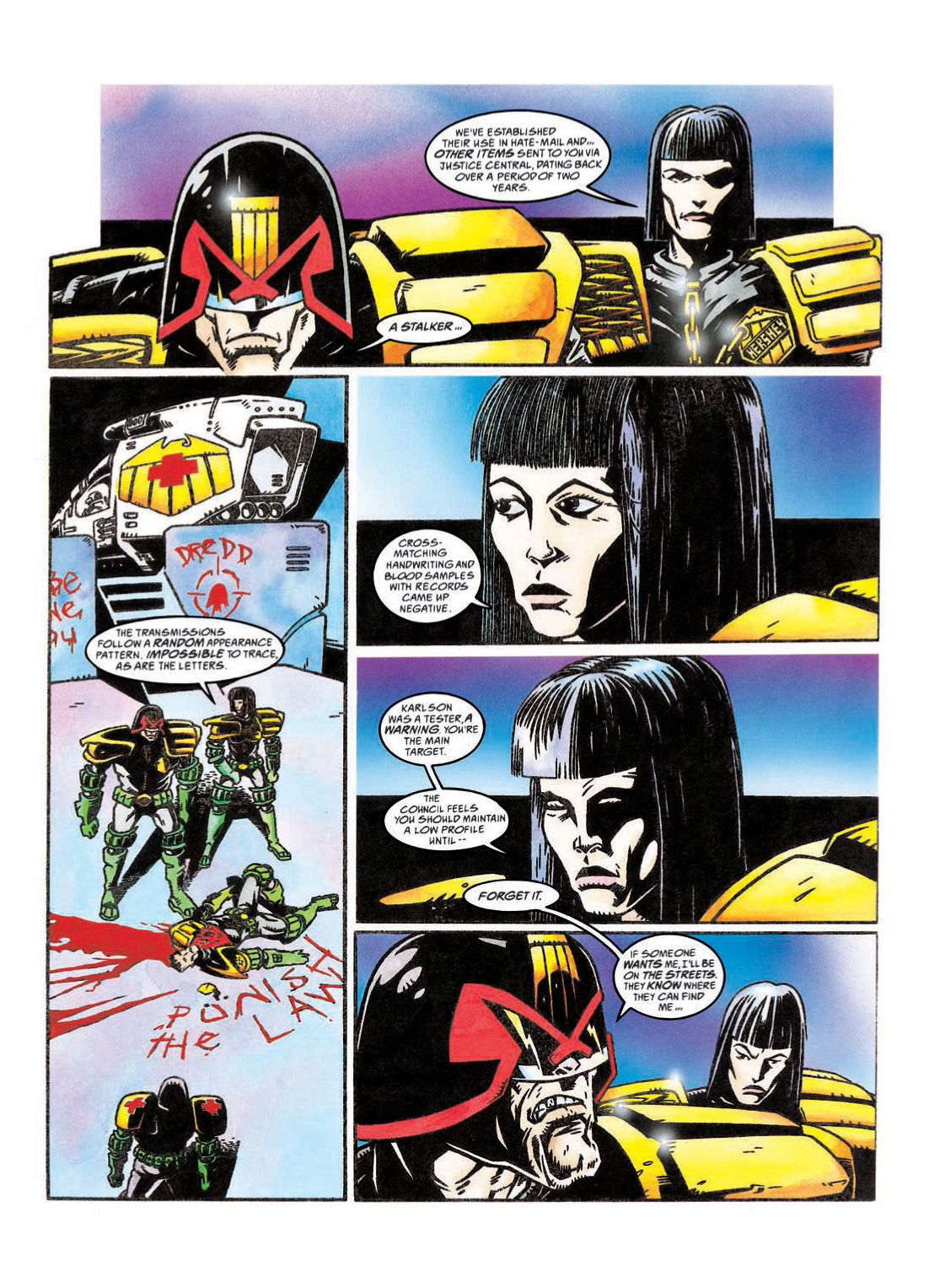 Read online Judge Dredd: The Complete Case Files comic -  Issue # TPB 24 - 185