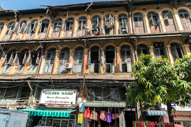 Quartier Downtown-Yangon-Myanmar-Birmanie