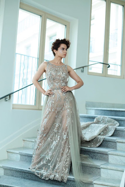 Kangana Ranaut Picks up a Retro Look at Cannes 2018 and Slaying it