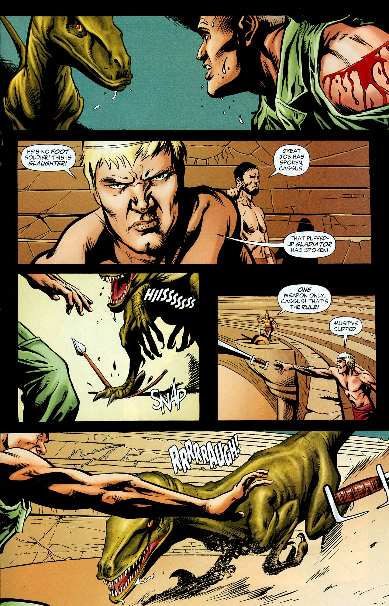 Read online The War That Time Forgot comic -  Issue #2 - 24
