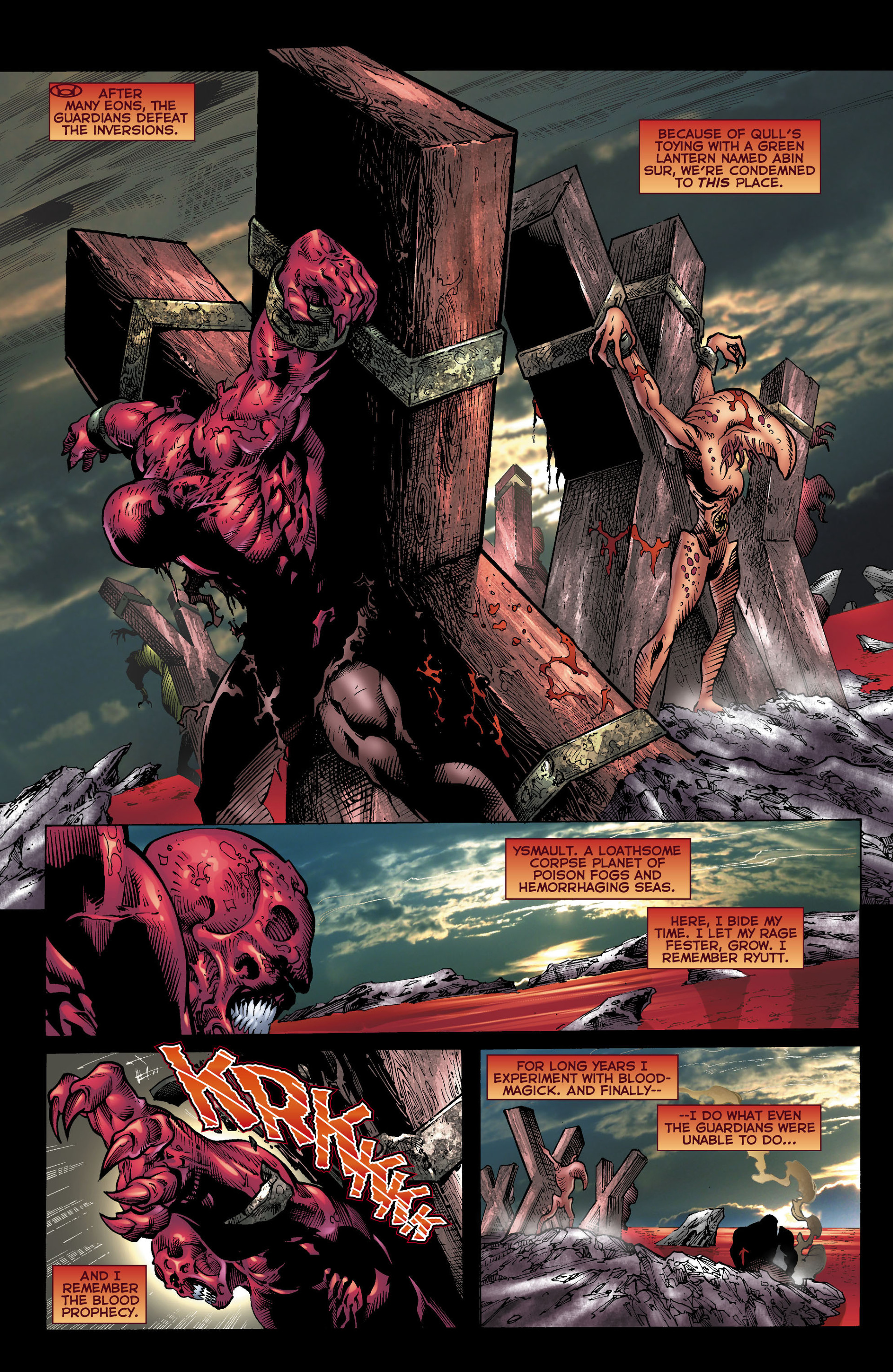 Read online Red Lanterns comic -  Issue #0 - 17