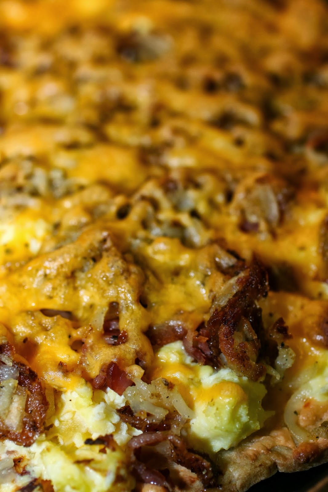 Southern Breakfast Scramble Pizza with Mama Mary's and a Giveaway ...