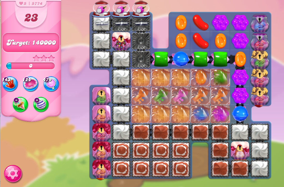 Candy Crush Saga level 5774