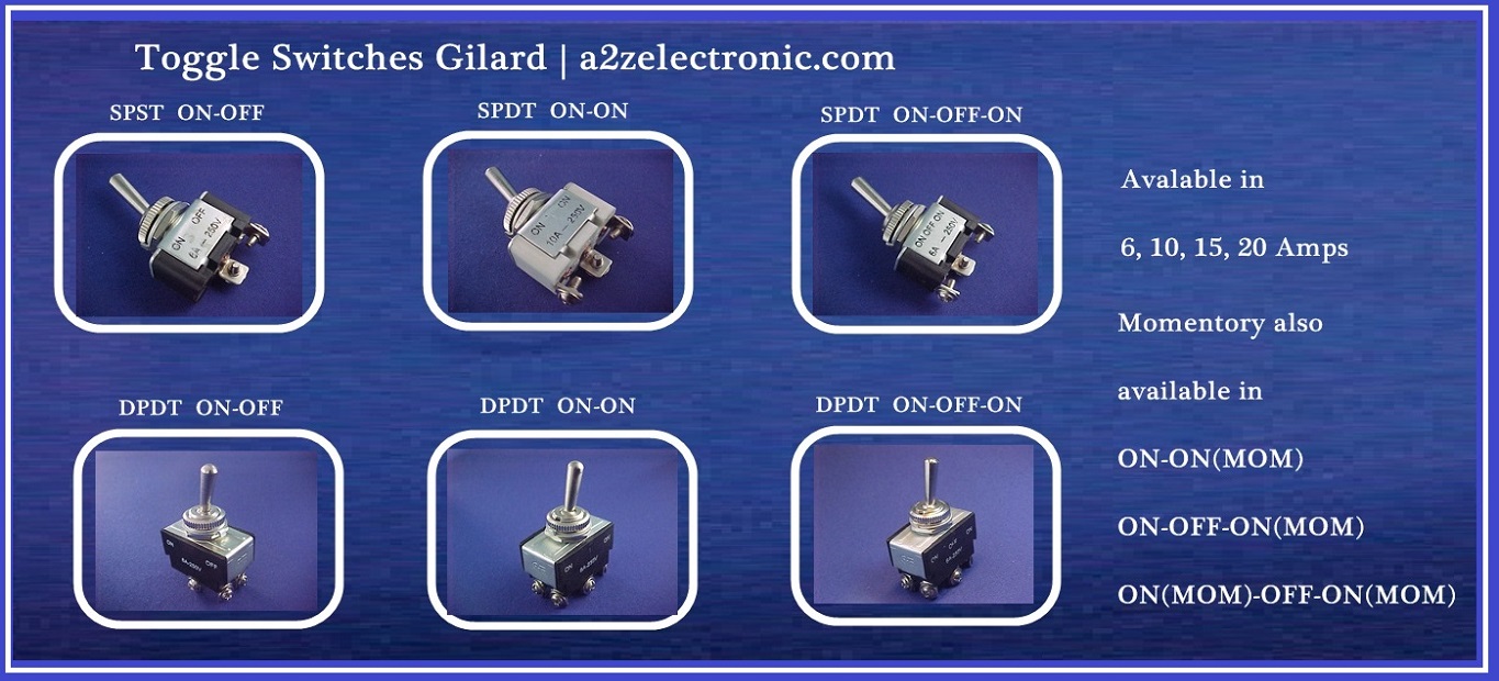 . TOGGLE SWITCHES GILARD