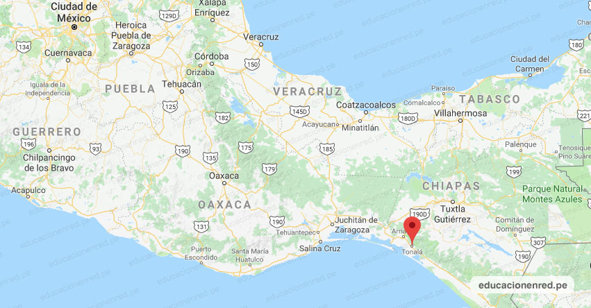 Temblor en México de Magnitud 4.1 (Hoy Viernes 03 Abril 2020) Sismo - Epicentro - Tonalá - Chiapas - CHIS. - SSN - www.ssn.unam.mx