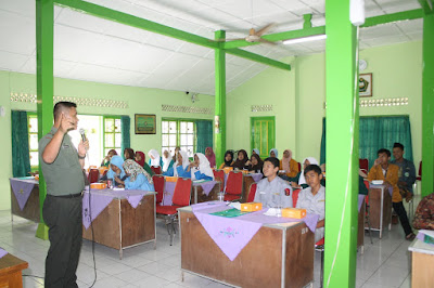 PASITER KODIM SRAGEN AJARKAN WAWASAN KEBANGSAAN