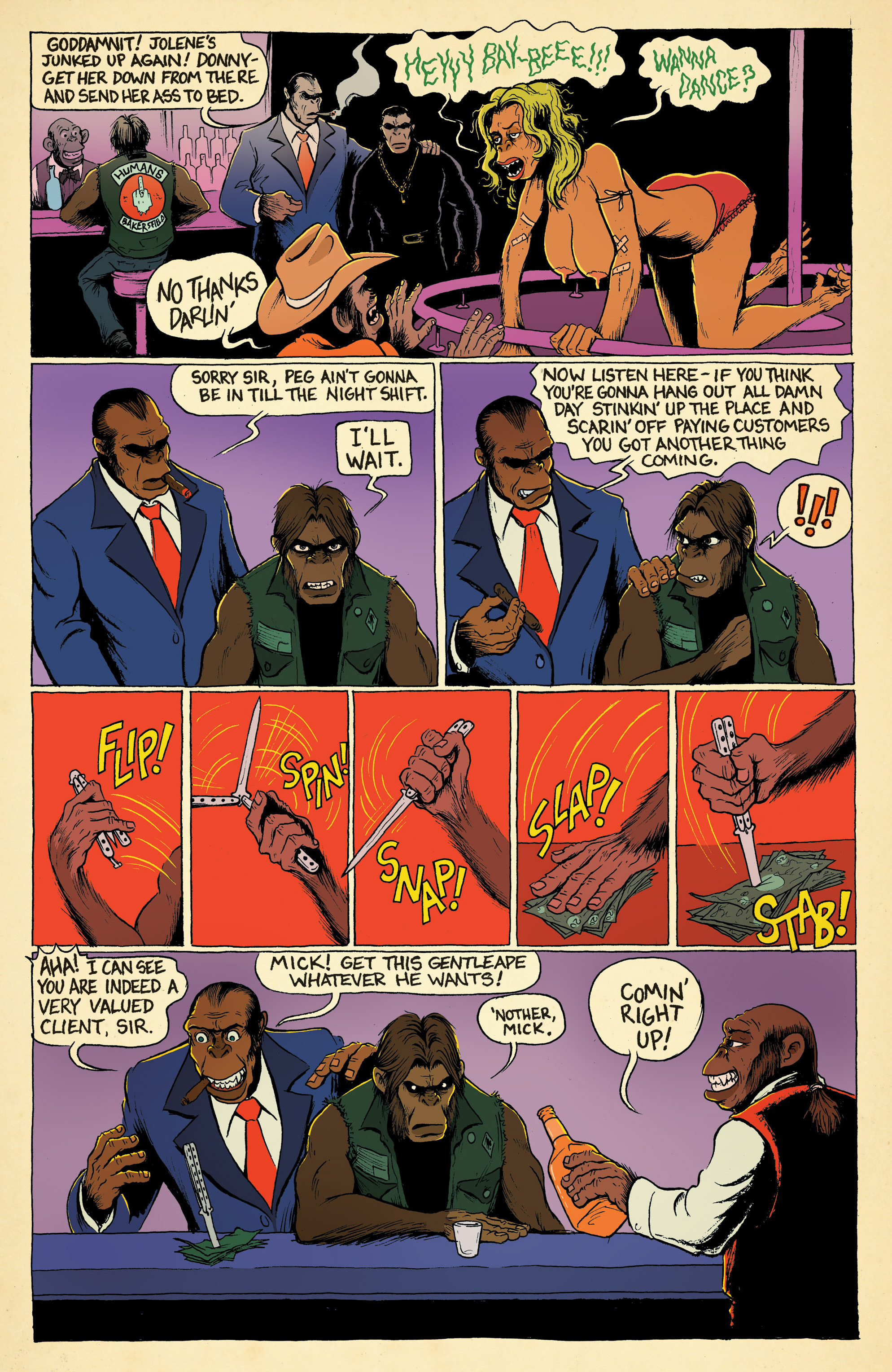 The Humans (2014) issue 6 - Page 10