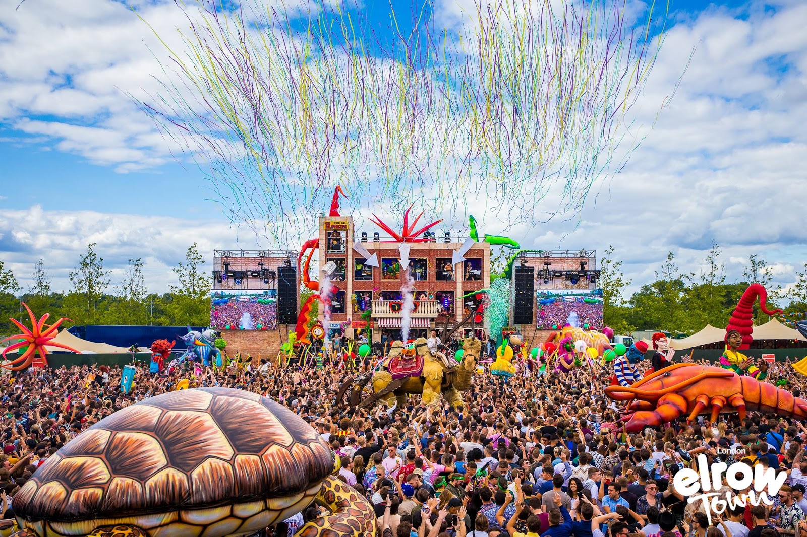 Lineup confirmed for elrow Town London, 1819th August