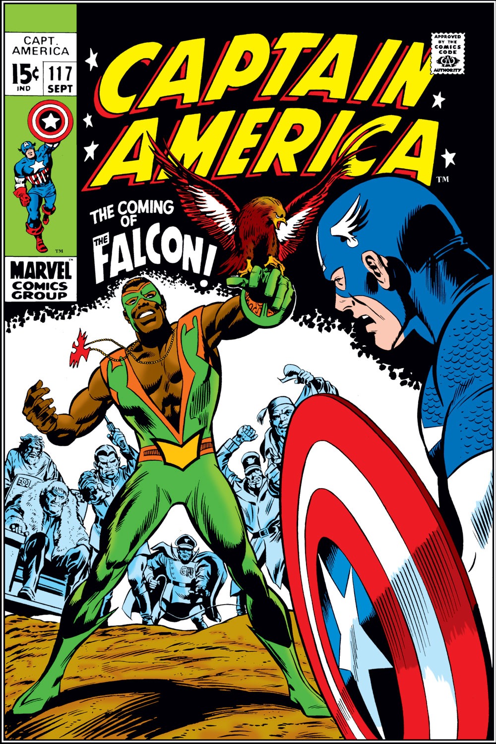 Read online Captain America (1968) comic - Issue #117 - 1