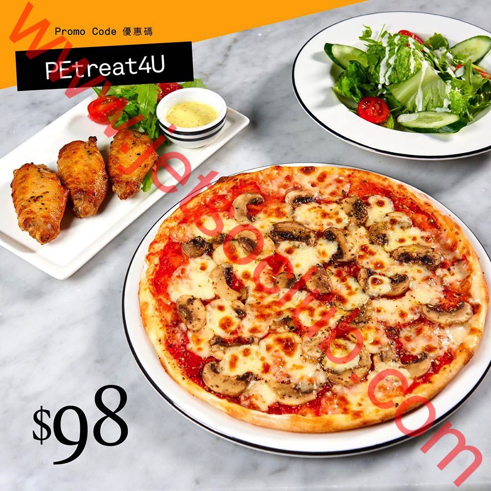 PizzaExpress：外賣優惠套餐 98（12/5） ( Jetso Club 著數俱樂部 )