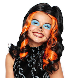 Monster High Justice Skelita Calaveras Wig Child Costume
