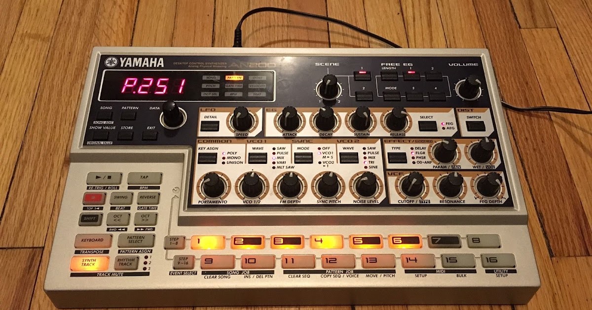 MATRIXSYNTH Yamaha AN200 Analog Modeling Desktop Synth