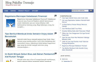 3 Template Simple SEO and Fast Loading Terbaik 2015