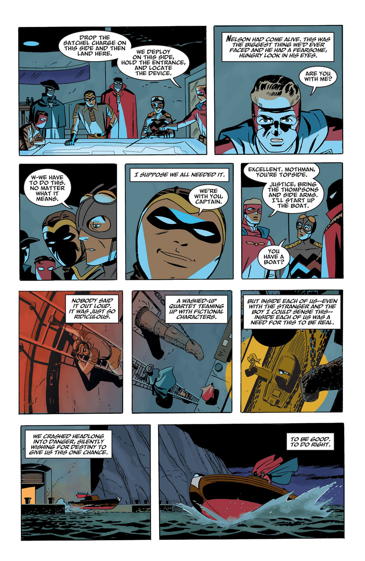Read online Before Watchmen: Minutemen comic -  Issue #5 - 12