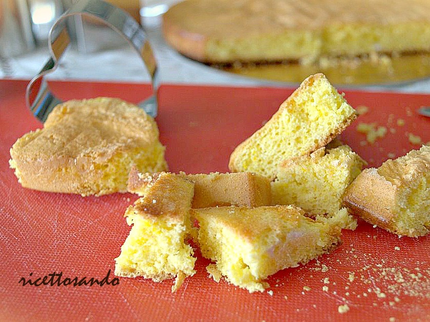 Ricettosando ricette di cucina Pasta genovese o Pan di spagna