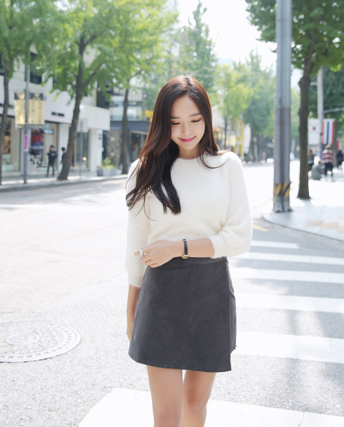 [Envylook] Wrap Corduroy Mini Skort | KSTYLICK - Latest Korean Fashion ...