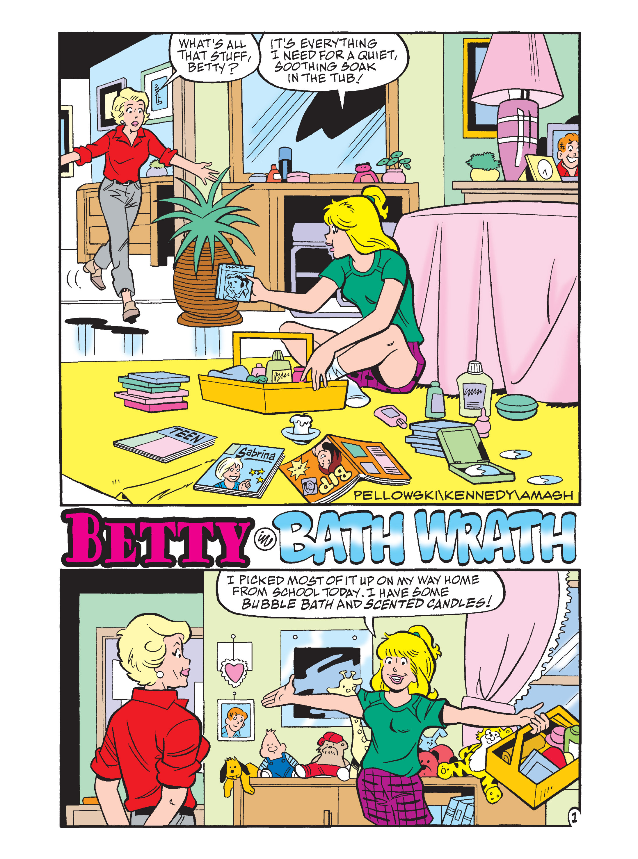 Read online Betty and Veronica Double Digest comic -  Issue #208 - 18