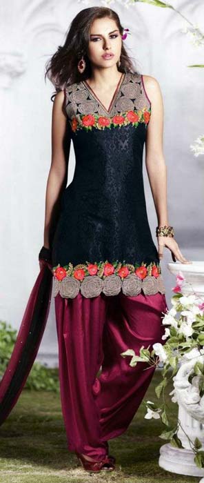 Stylish Readymade Churidar Patiala Suits By Nakshatra Designerwear ...