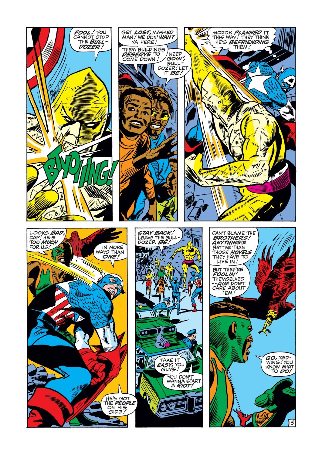 Read online Captain America (1968) comic -  Issue #133 - 15