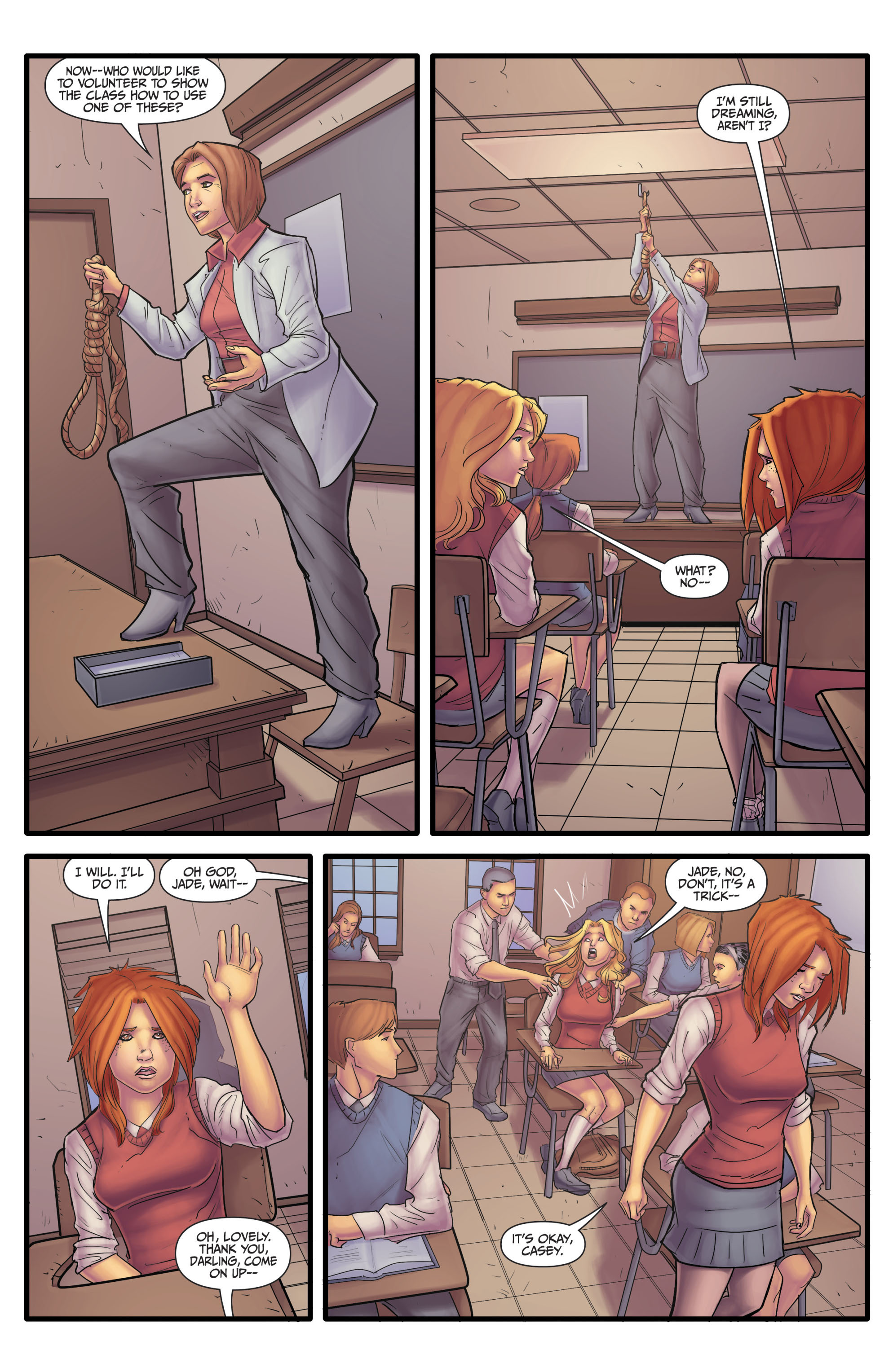 Read online Morning Glories comic -  Issue # _TPB 2 - 113