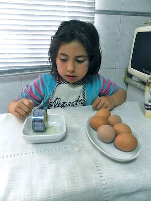 cocina infantil, huevos rellenos, 