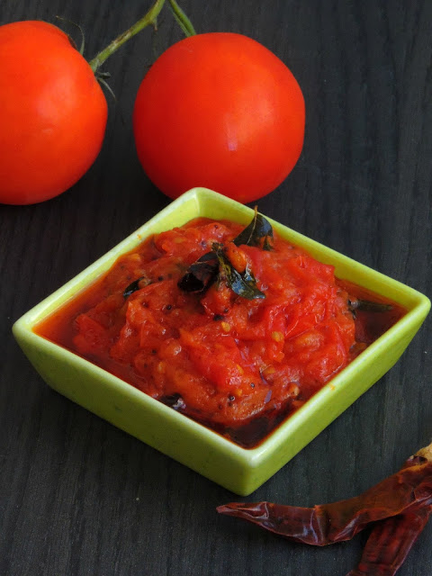 Andhra Tomato Pachadi, Tomato Pickle