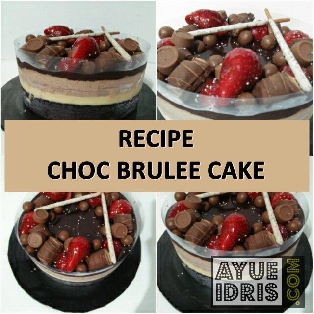Resepi Kek Coklat Bakar Azlina Ina Santapan Senja