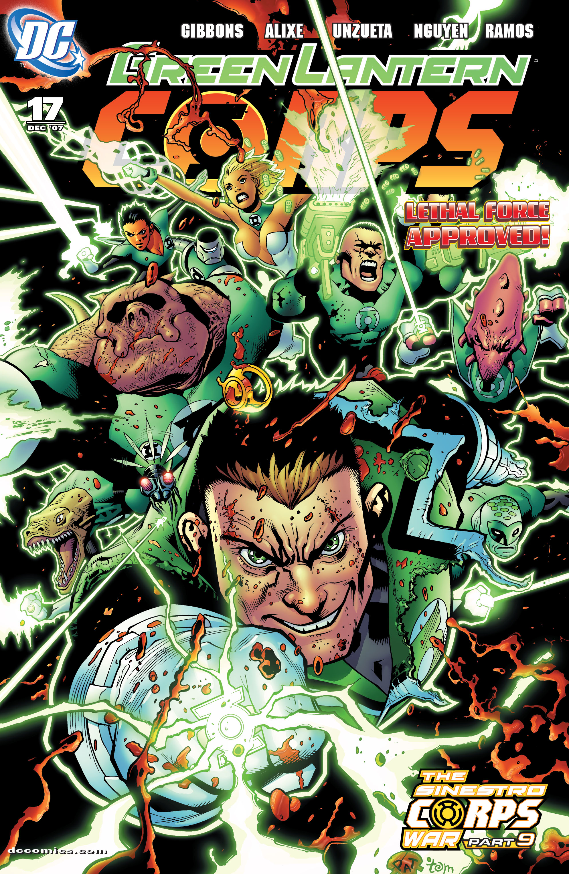 Read online Green Lantern Corps (2006) comic -  Issue #17 - 1