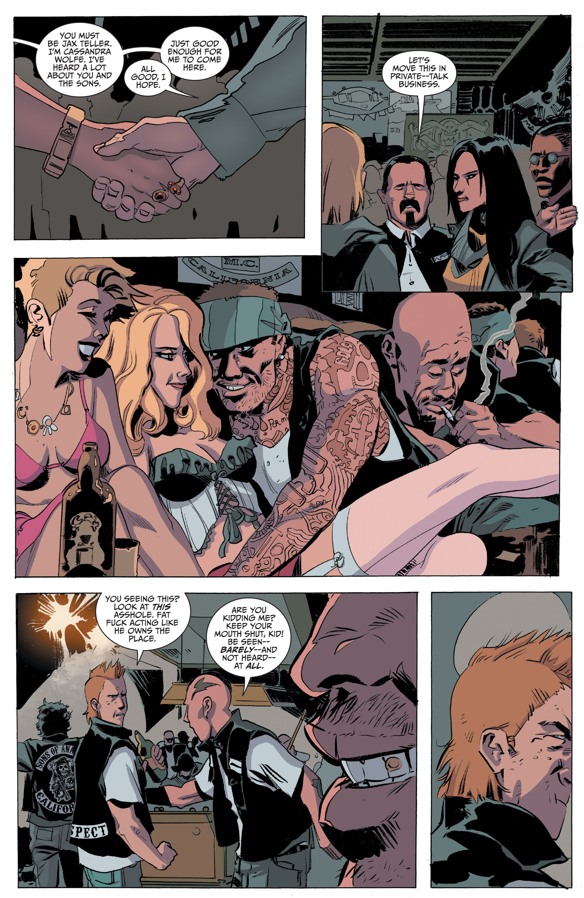 Read online Sons of Anarchy comic -  Issue #19 - 12
