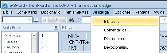 descargar biblias para e-sword descargar biblias para e-sword