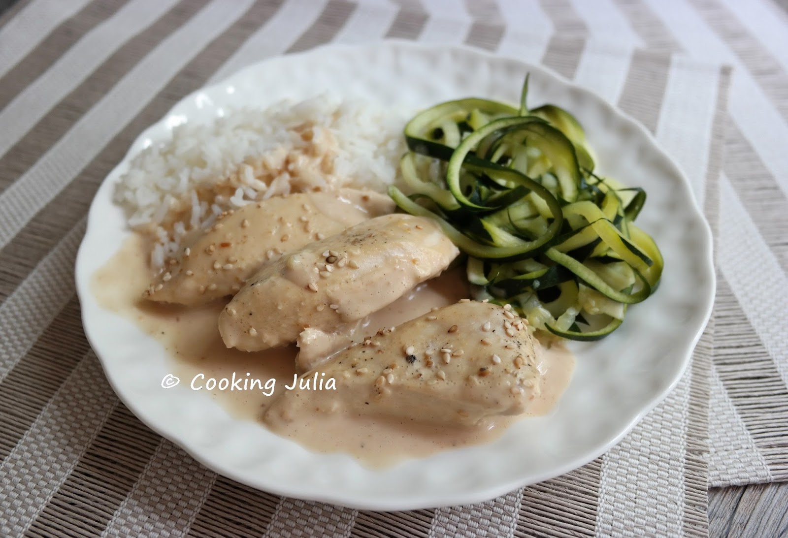 Cooking Julia Poulet Coco Cacahuete