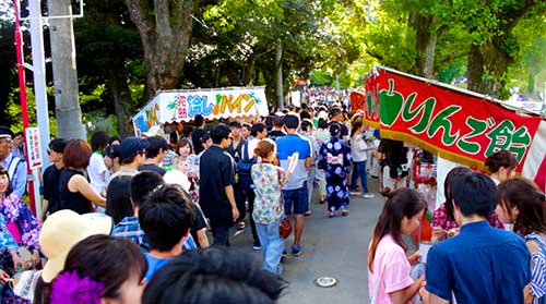 Festival stalls do good business