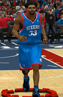 NBA 2K13 Philadelphia 76ers Alternate Jersey Patch