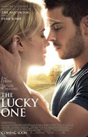 The Lucky One Movie Poster,Zac Efron, Taylor Schilling and Blythe Danner 