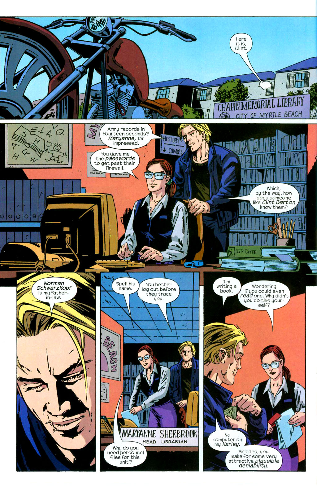 Hawkeye (2003) Issue #3 #3 - English 5 Hawkeye (2003) Issue #3 #3 - English 5