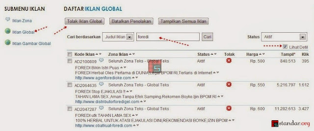 Panduan Blokir / Filter Iklan Dewasa dari KlikSaya.com-3