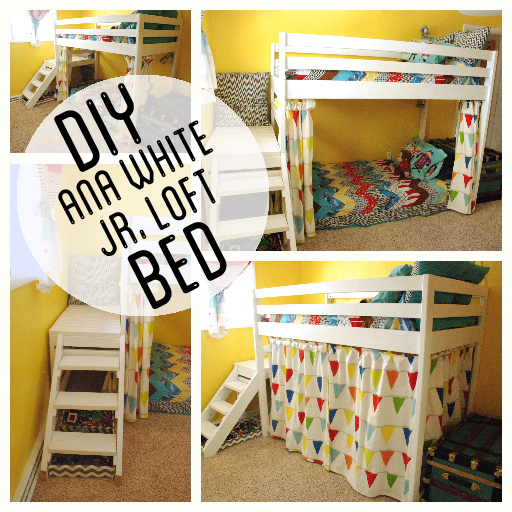 diy loft bed plans with stairs