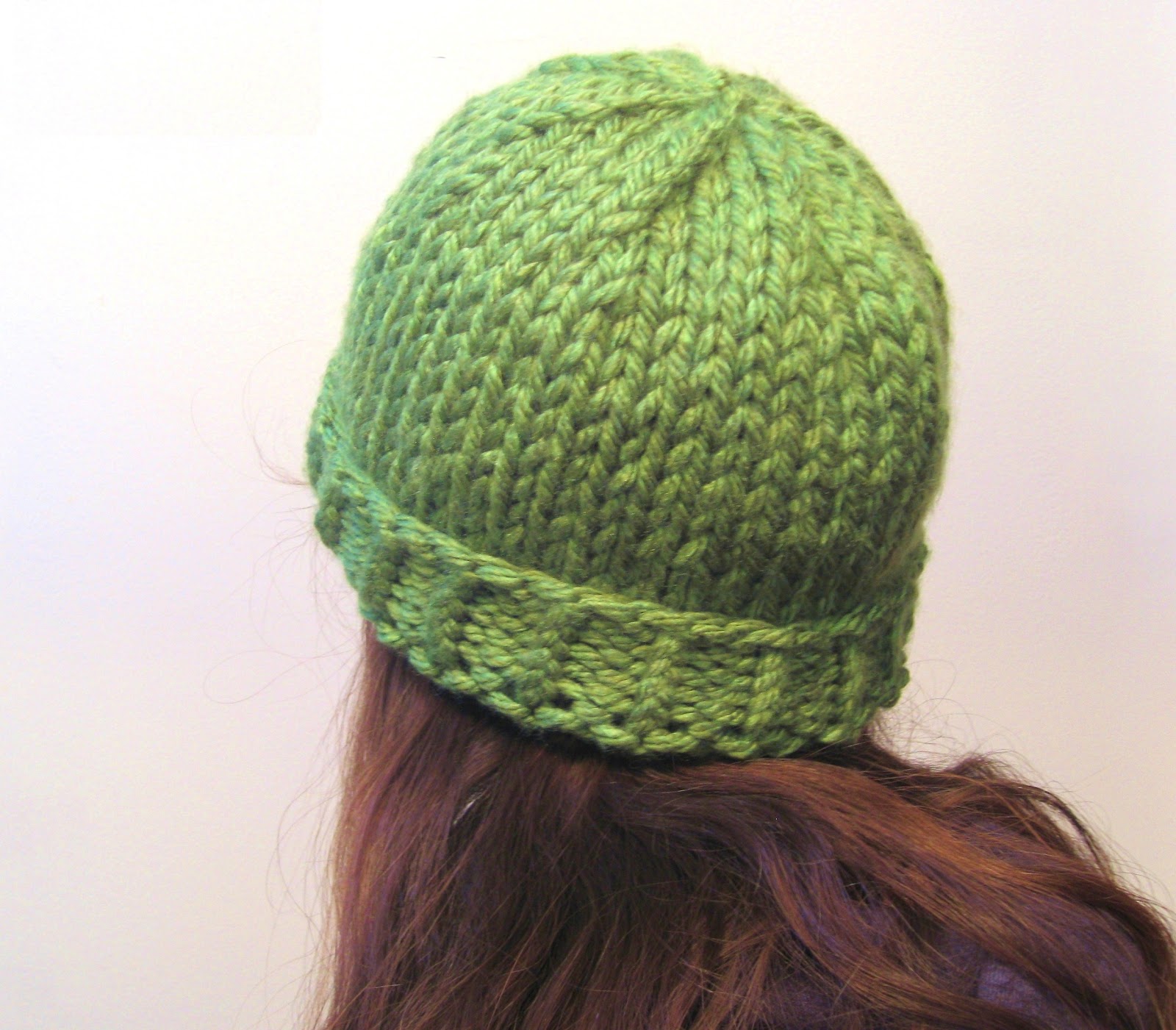 megan E sass handknits: Free Knitting Pattern: Easy Chunky Knit Beanie Hat