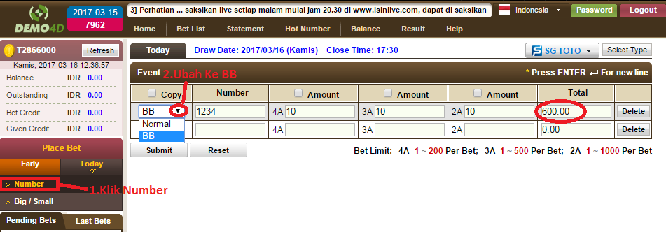 Isin Live Togel